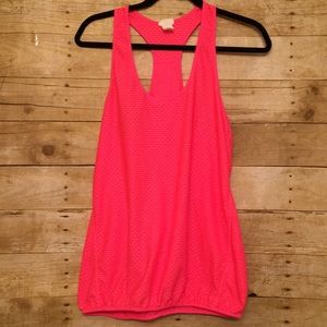 H&M hot pink workout racerback tank Medium